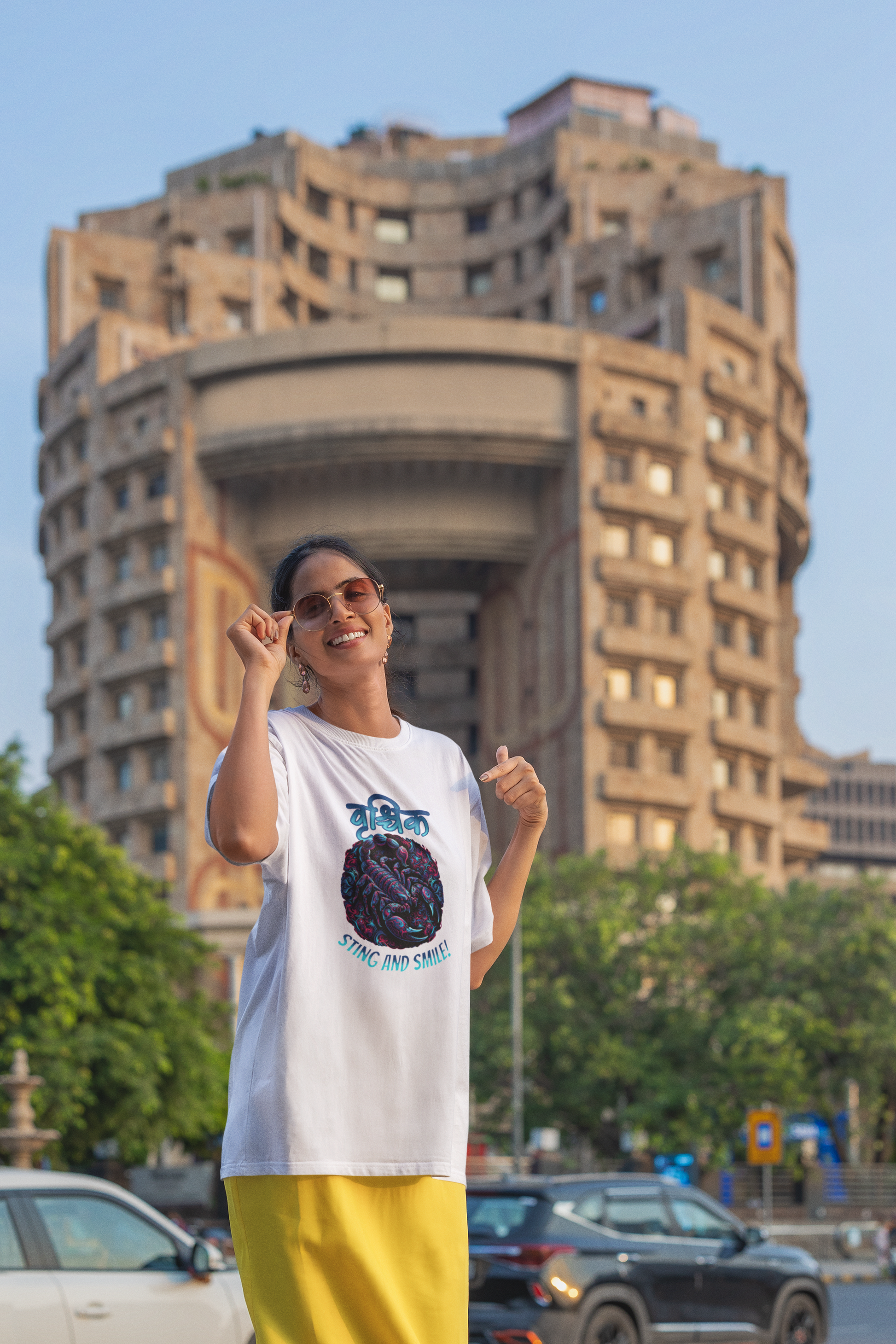 Zodiac Scorpion Women Oversized