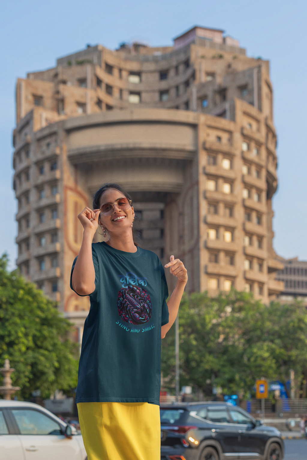 Zodiac Scorpion Women Oversized