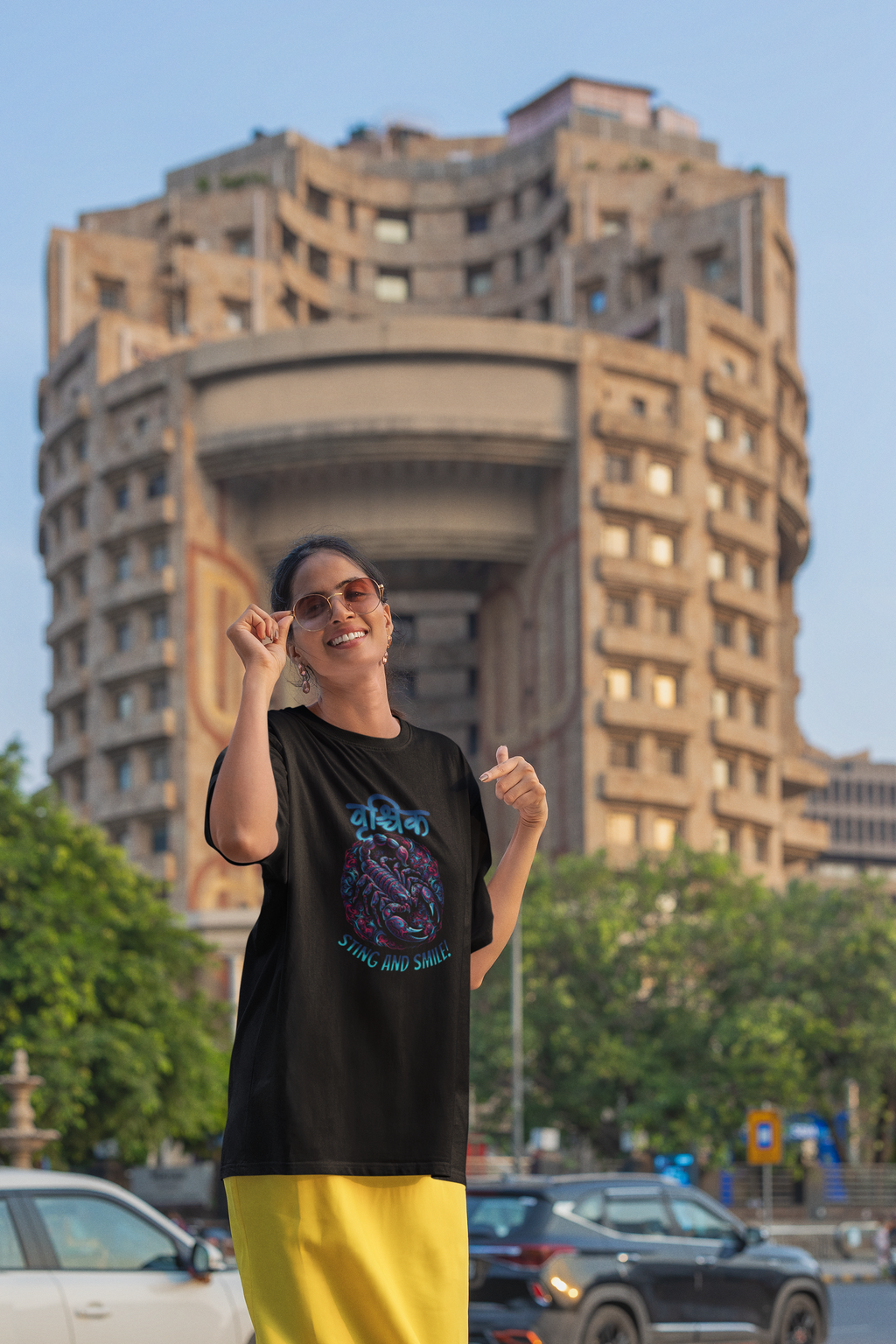 Zodiac Scorpion Women Oversized