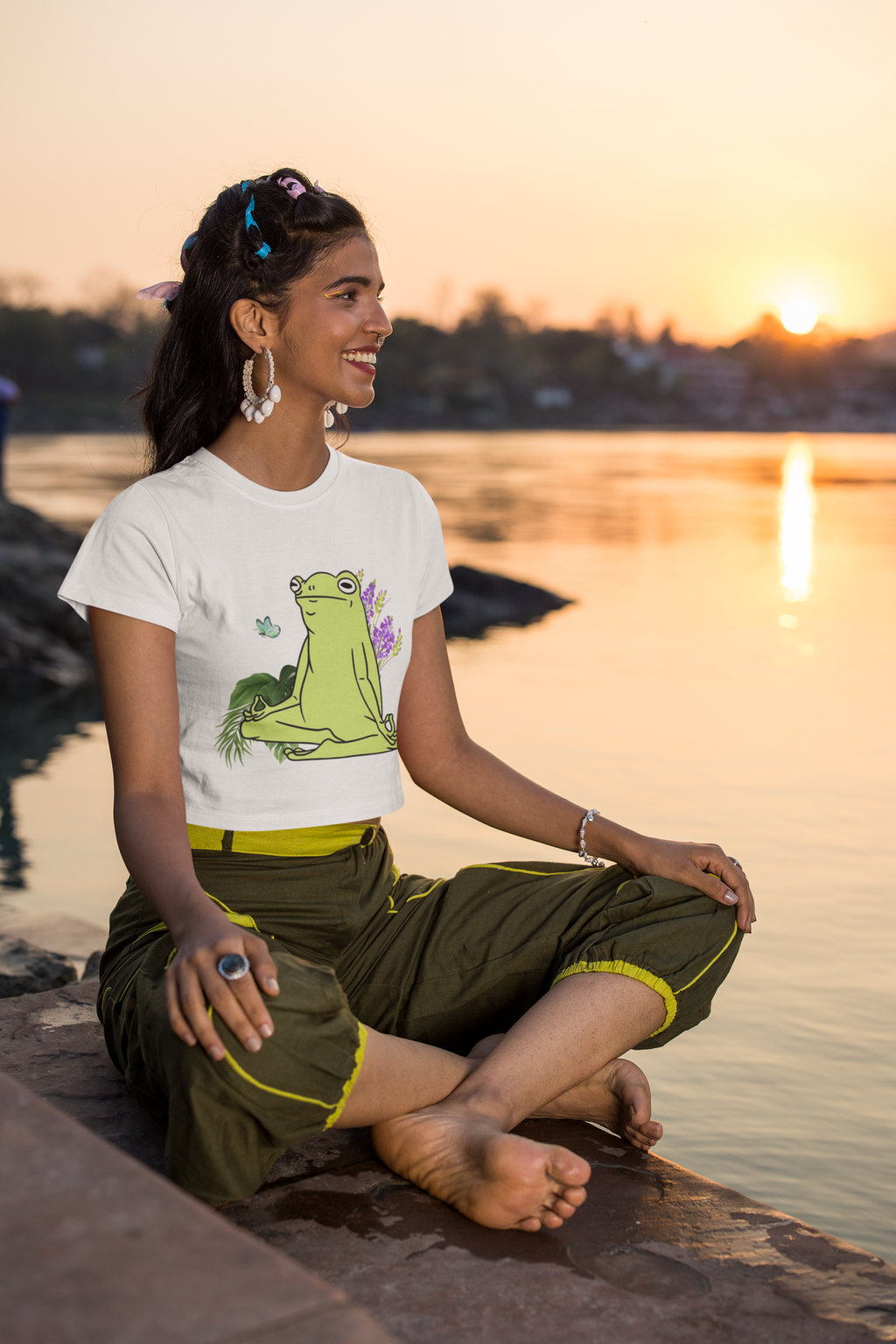 Meditation Baby Tee