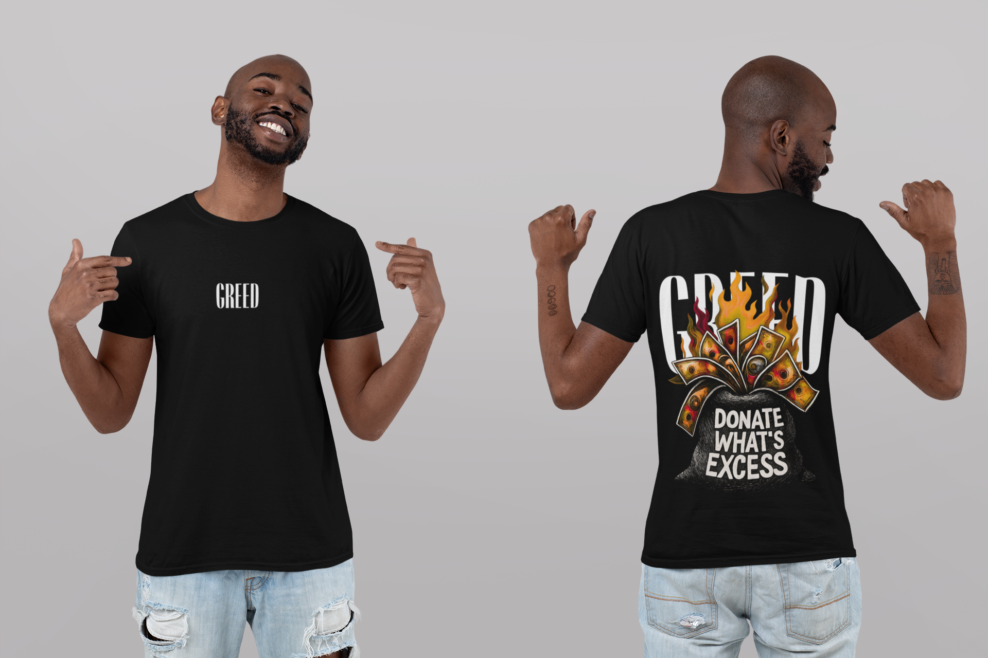 Greed Premium Oversized