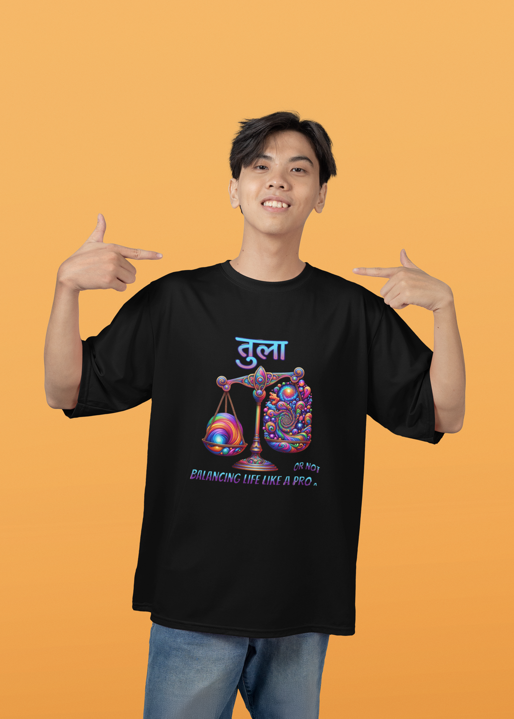 Zodiac Libra Oversized