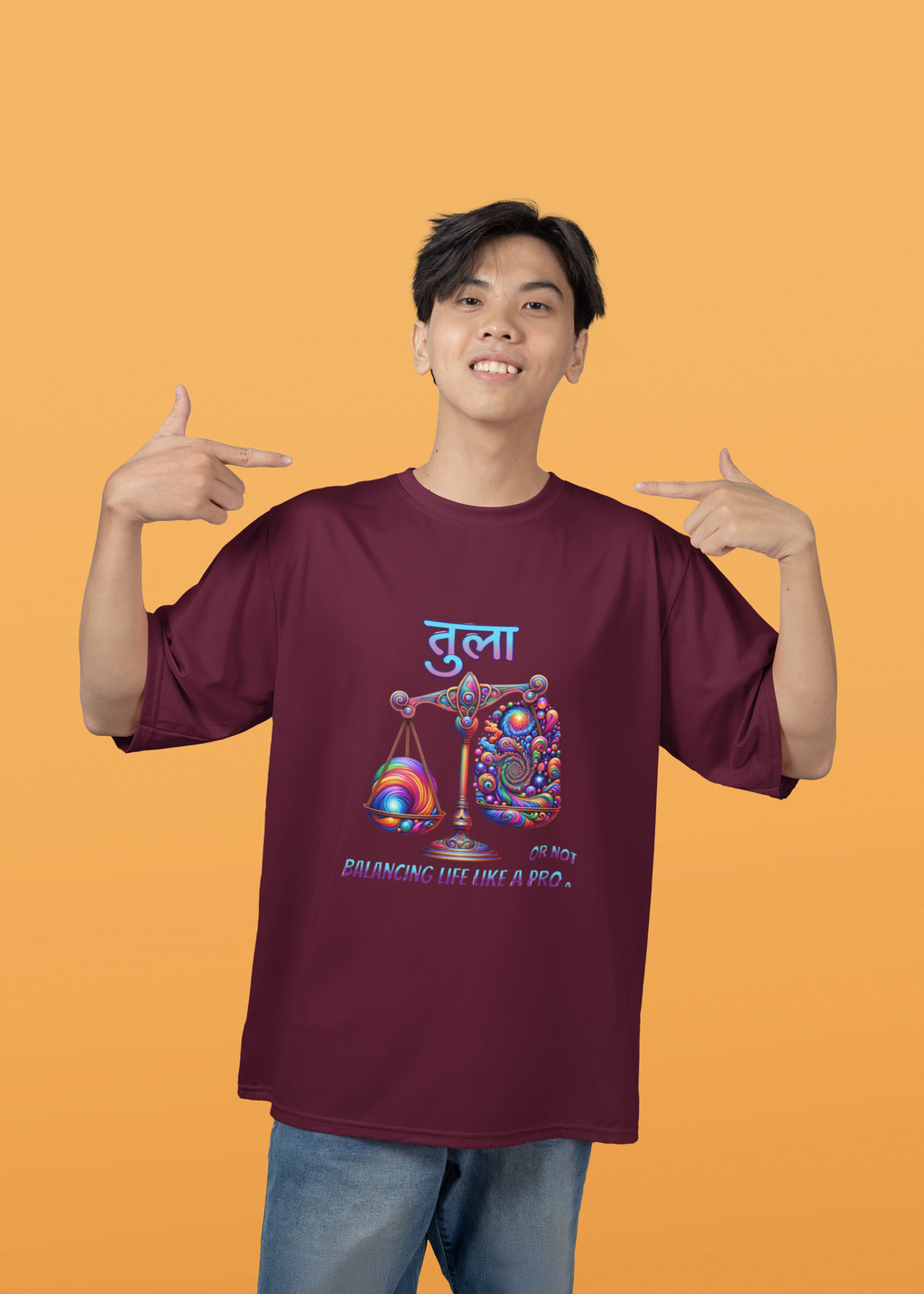 Zodiac Libra Oversized