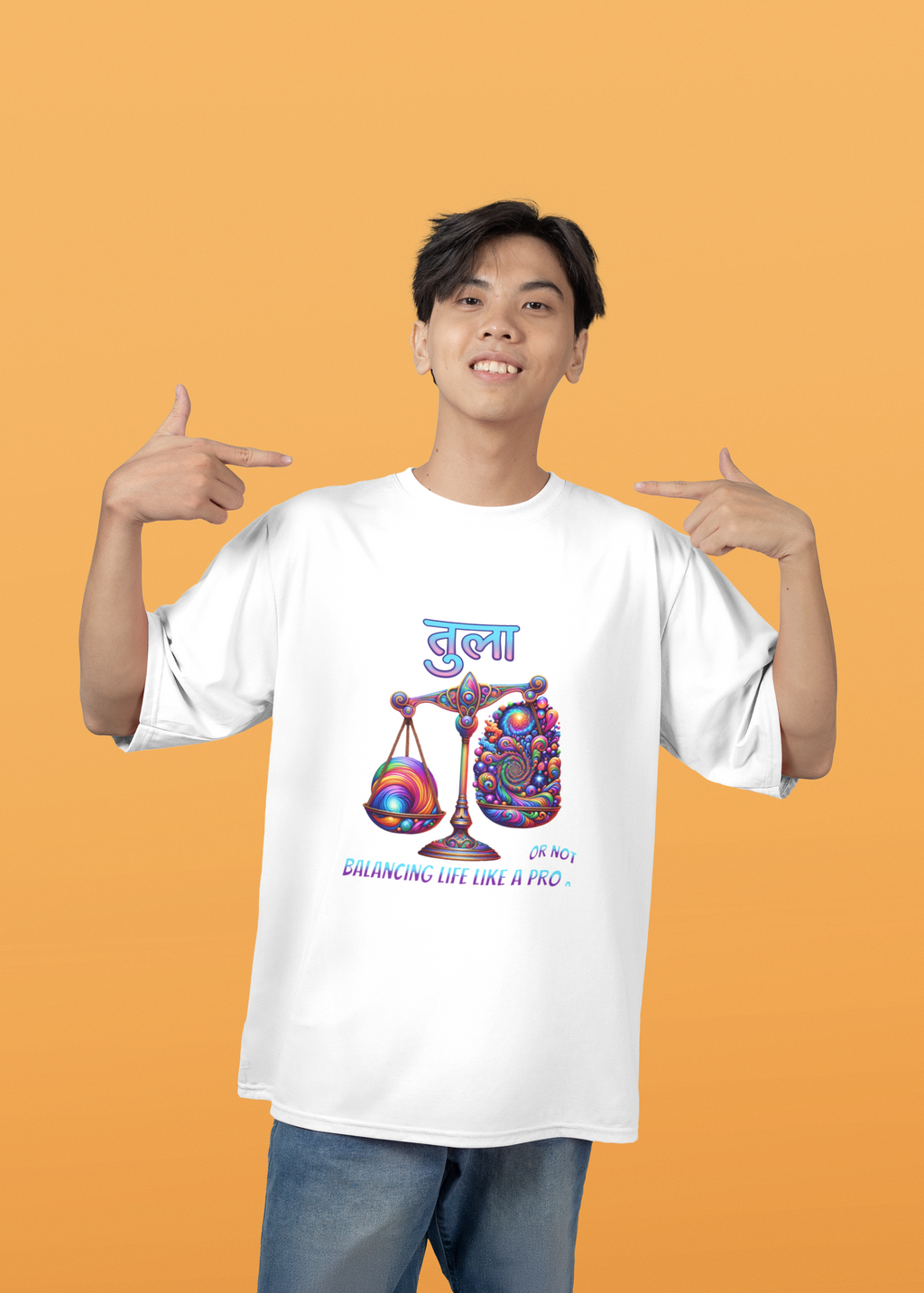 Zodiac Libra Oversized