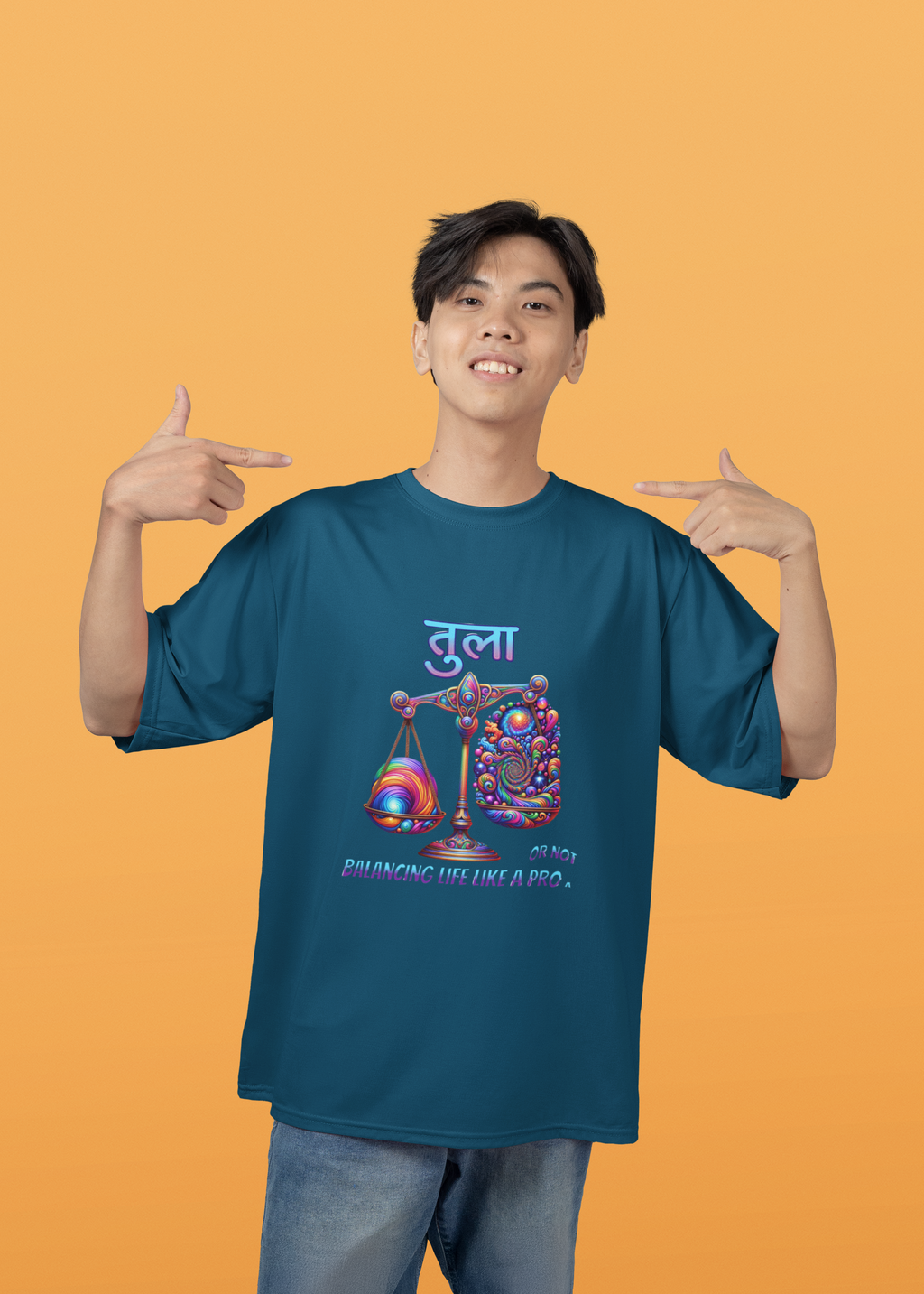 Zodiac Libra Oversized