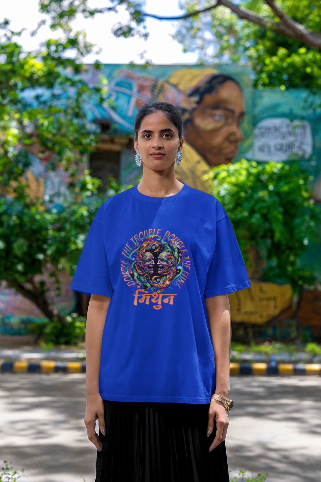 Zodiac Gemini Women Oversized