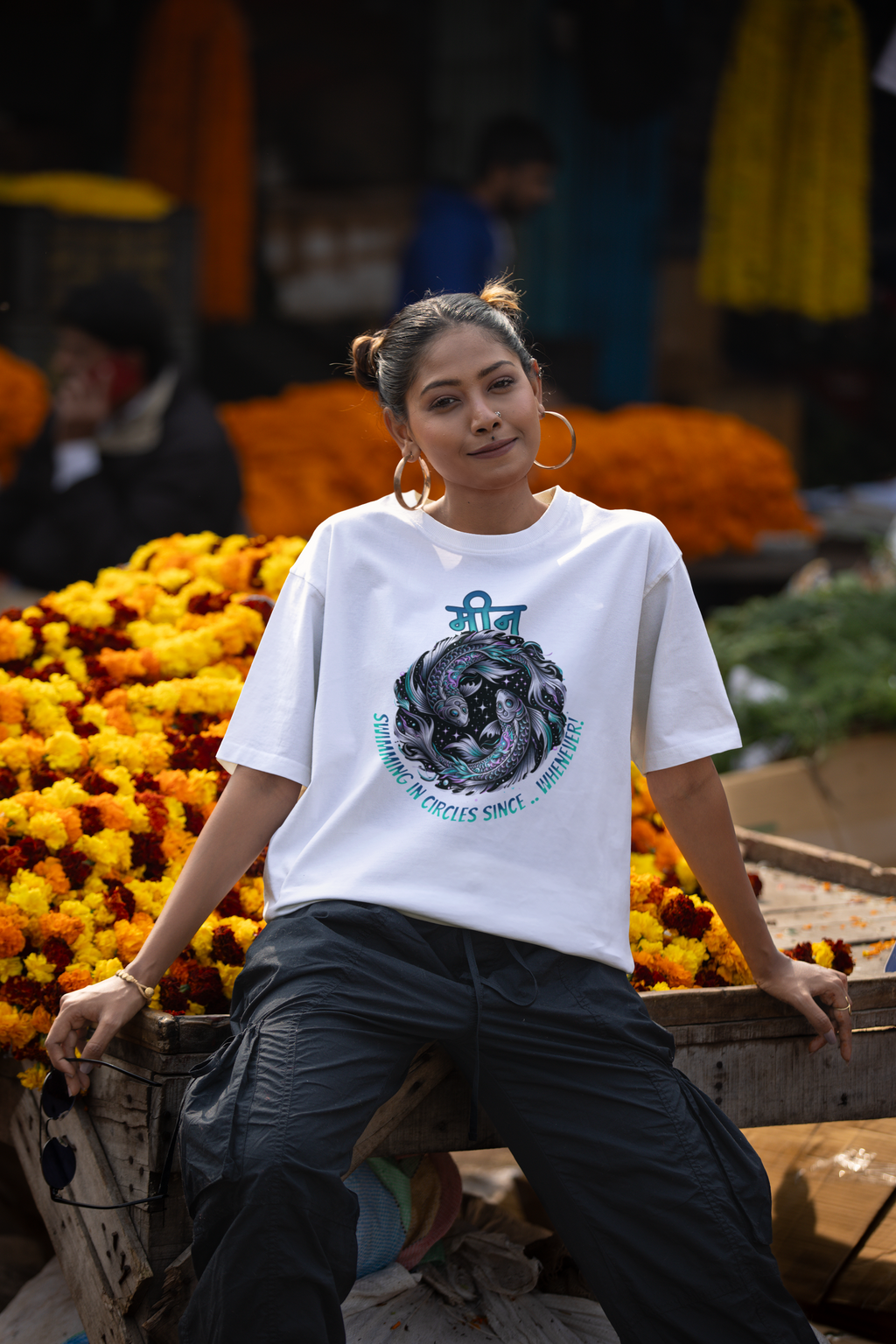 Zodiac Pisces Women Oversized