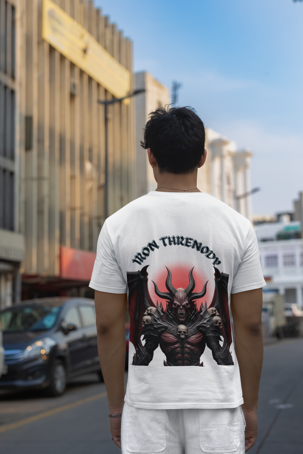 Iron Threnady  Premium Oversized T shirt