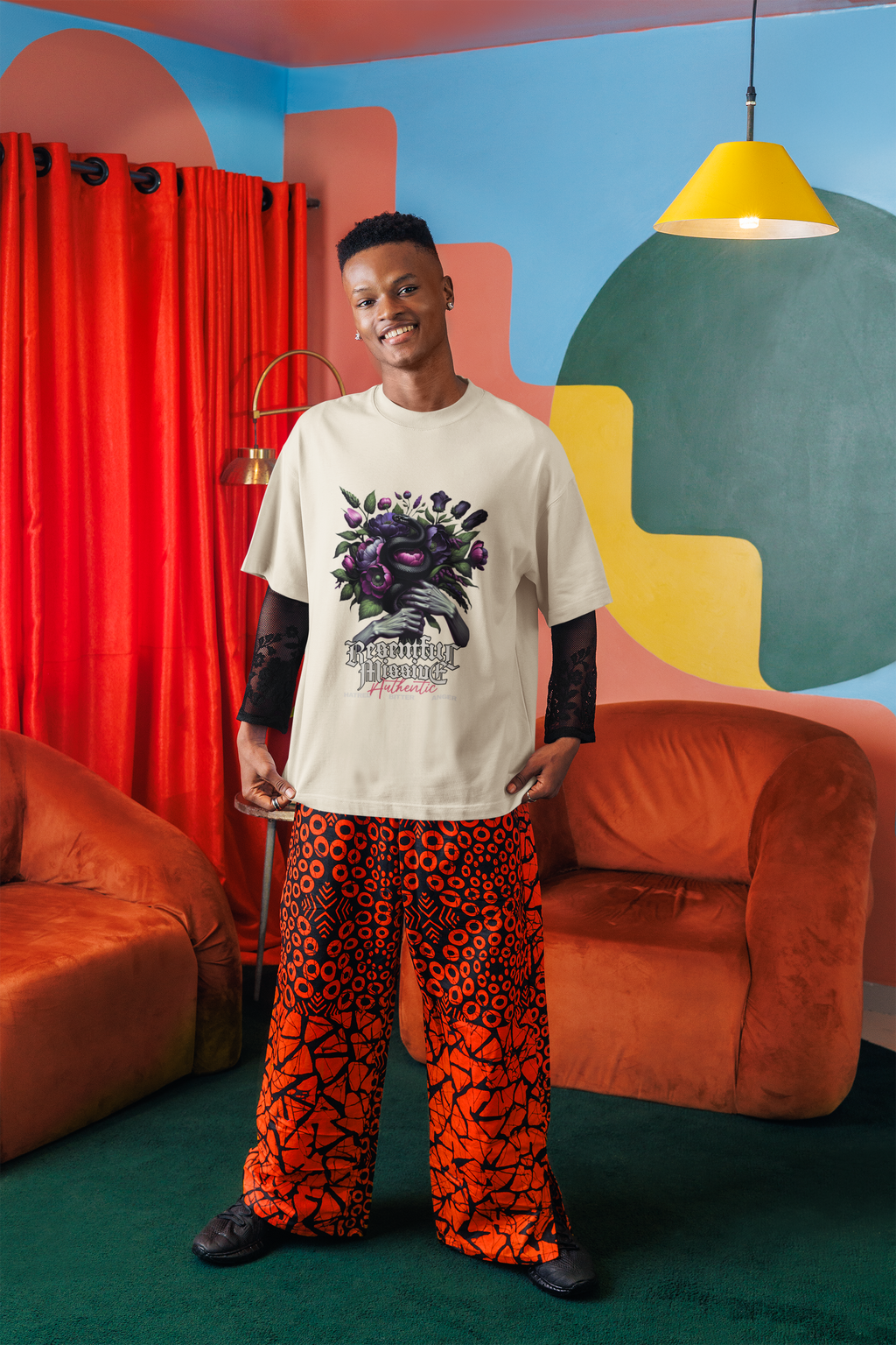Resentful Funky Oversized
