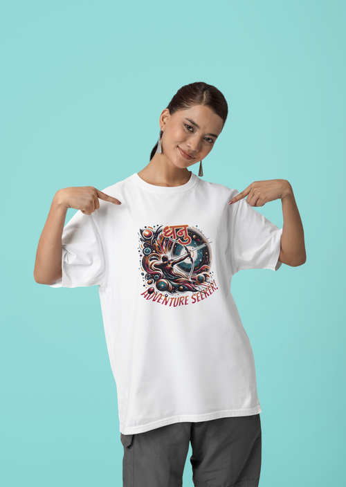 Zodiac Sagittarus Women Oversized