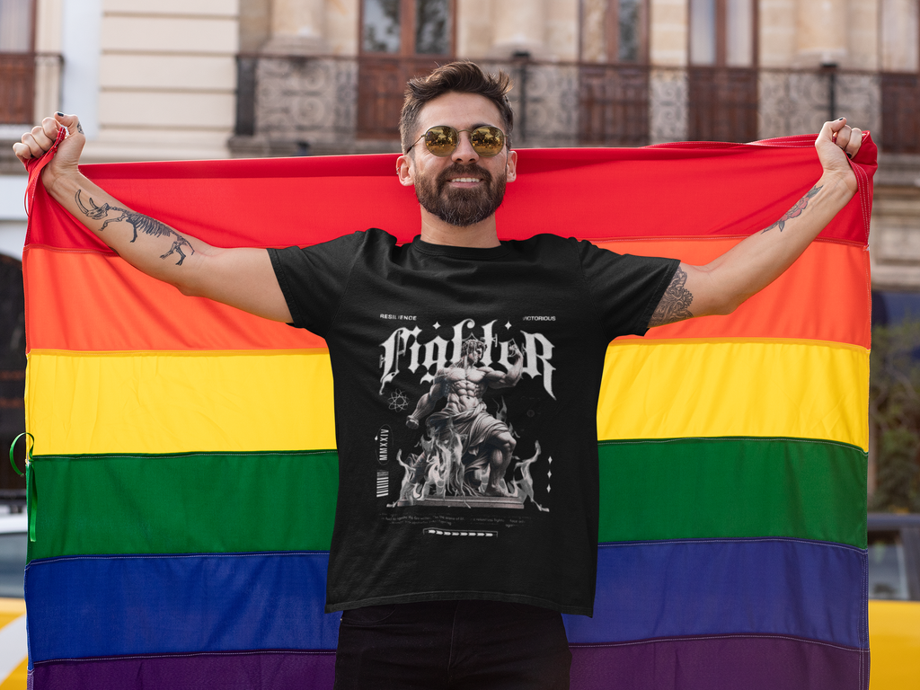Fighter Premium Oversized T shirt